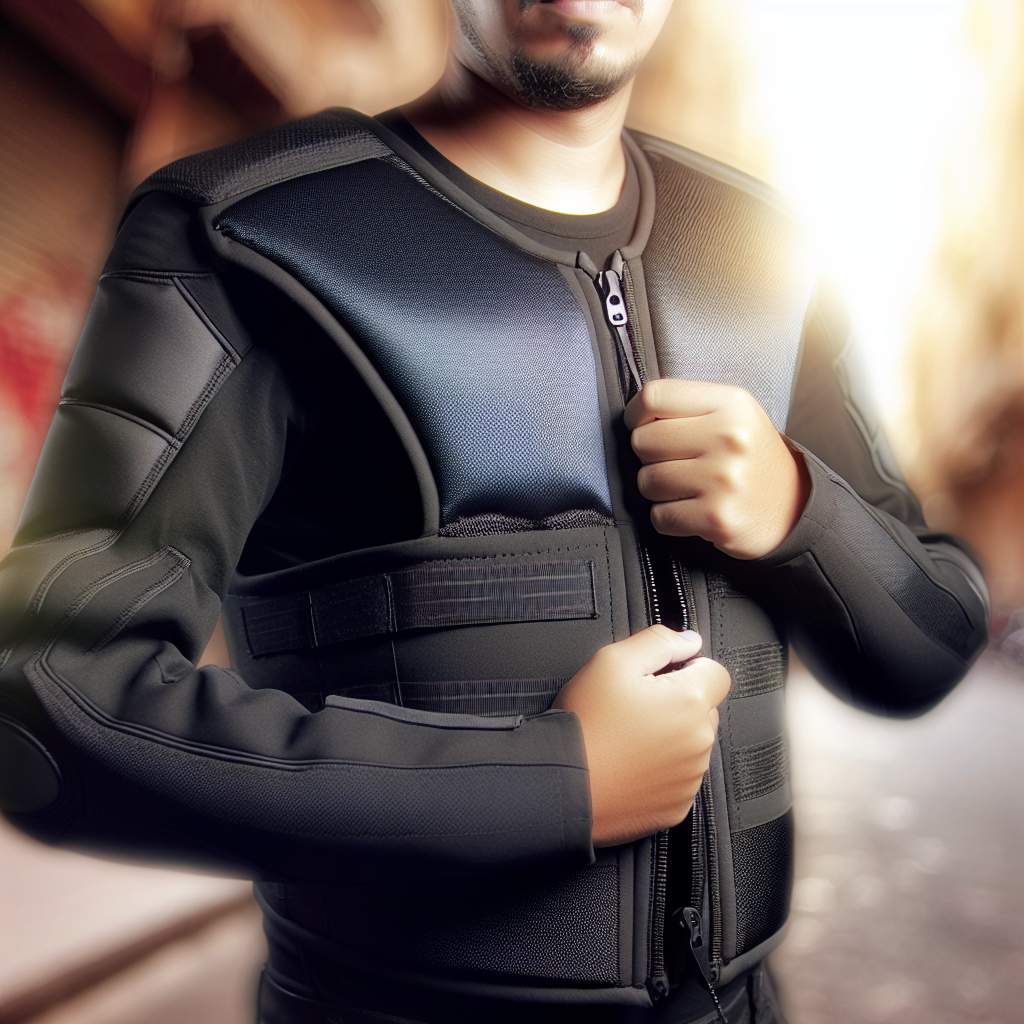 Poids gilet airbag : le confort en question